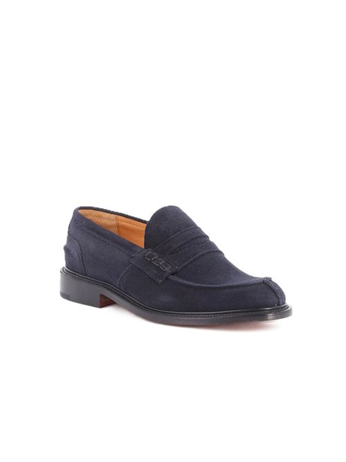 Trickers | James Penny Loafer navy suede ss85 Tricker's | JAMES 53227/77NAVY